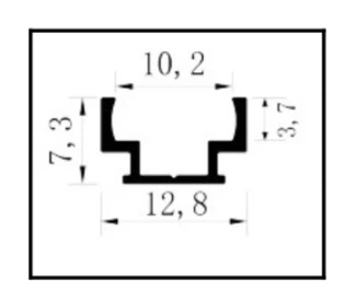 Factory led strip aluminium profile Factory led strip aluminium profile